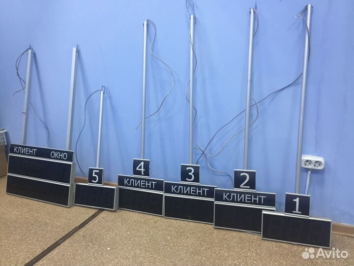 Akis система электронной очереди (части)