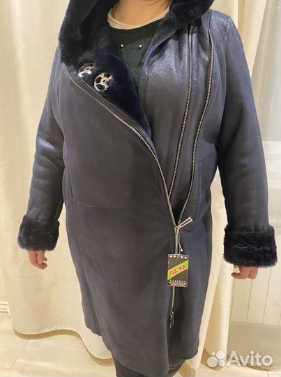 Дубленка натуральная женская 54- 56-58