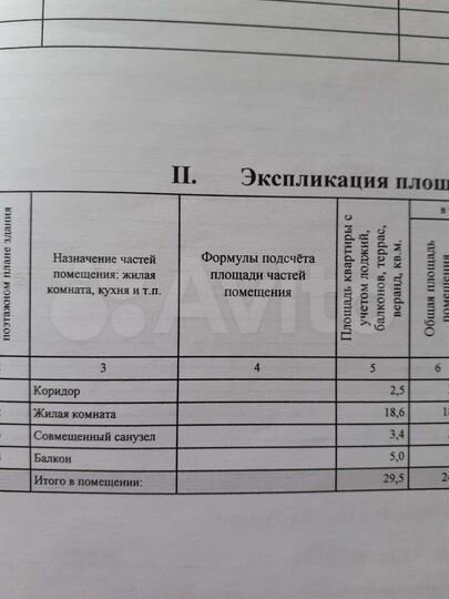 Квартира-студия, 29,5 м², 1/6 эт.