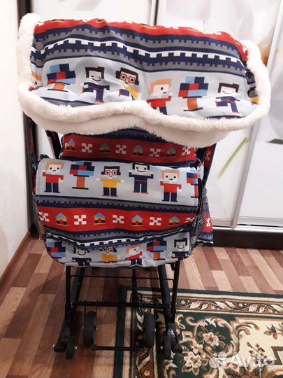 Санки коляска ника