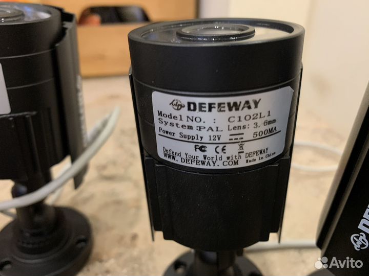 Система видеонаблюдения 4 камеры видеорегистратор