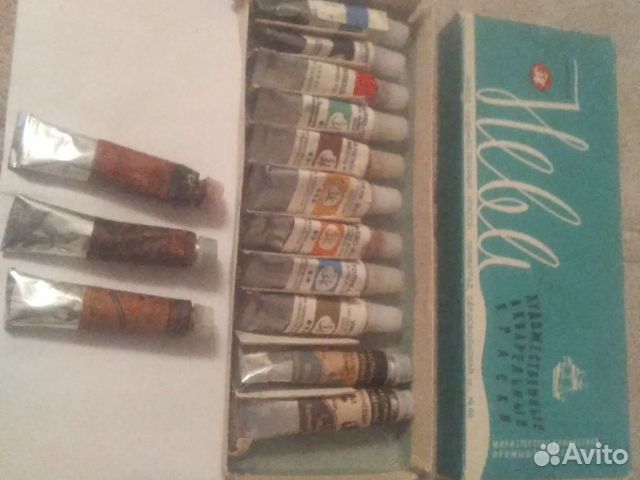 Краски Акварель Винтаж