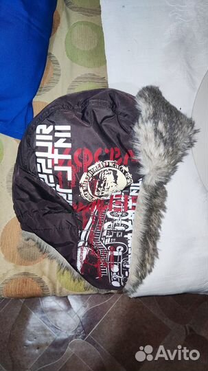 Зимняя шапка для мальчика 54 56