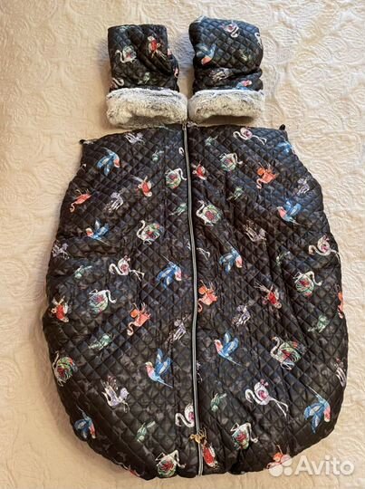 Зимняя накидка на ножки для колясок Stokke