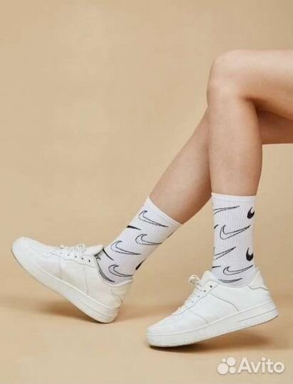 Носки Nike черного, белого цвета, 5 пар