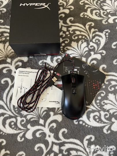 Игровая мышка HyperX pulsefire fps