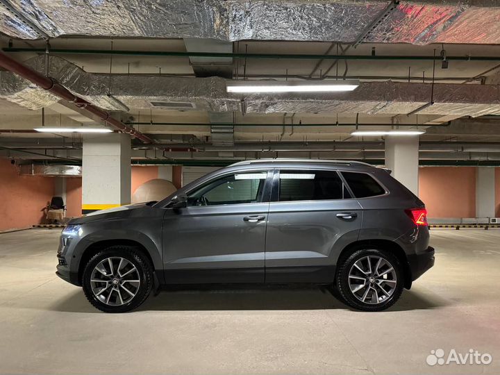 Skoda Karoq 1.4 AMT, 2021, битый, 17 522 км