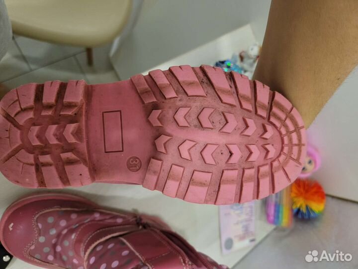 Ботинки зимние для девочки 31