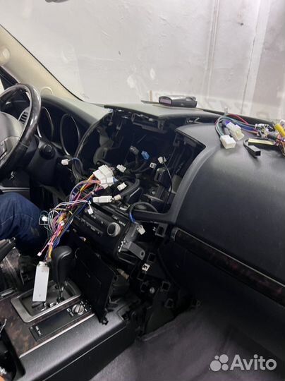 Обвес рестайлинг ленд крузер 200 в 300 установка