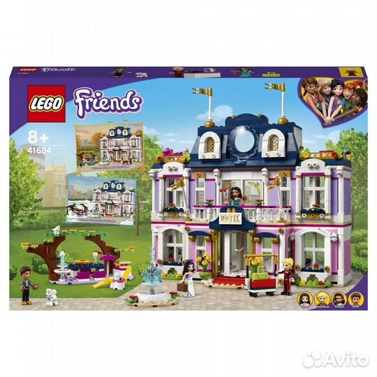 Новый Lego Friends 41684 Гранд-отель Хартлейк Сити