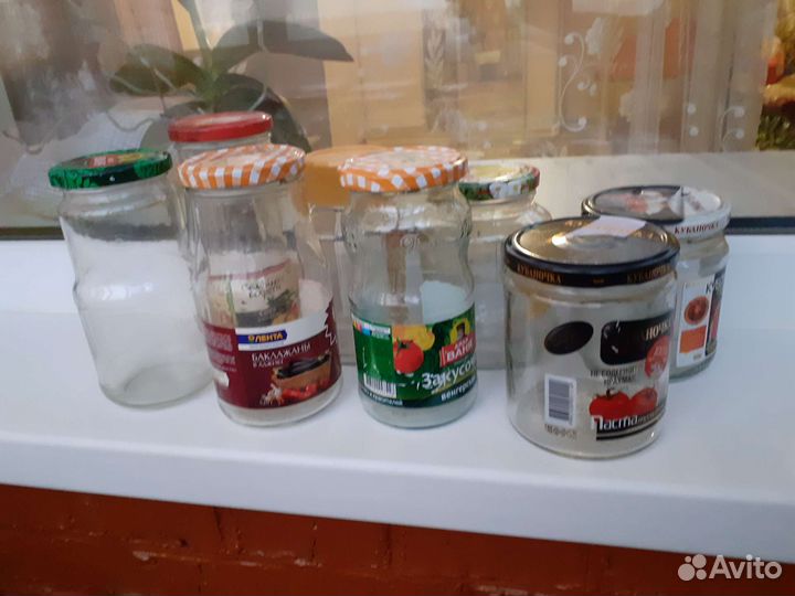 Банки стеклянные