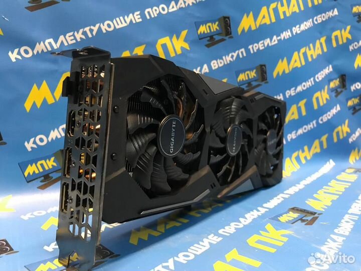 Видеокарта GTX 1660Super Gigabyte 3FAN
