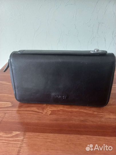 Кожаный клач мужской