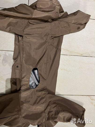 Демисезонный комбинезон для крупных собак / носки