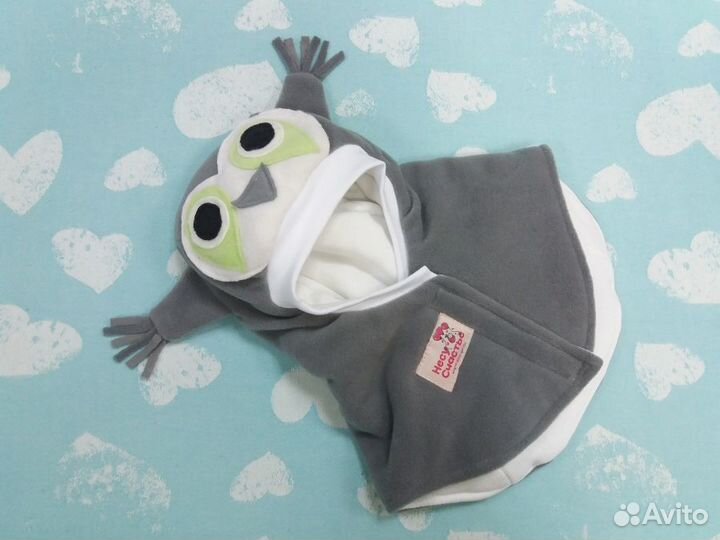 Новый шапка-шлем зимний для мальчиков и девочек