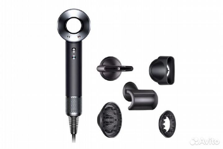 Фен Dyson Supersonic HD08 (Black / Nickel)