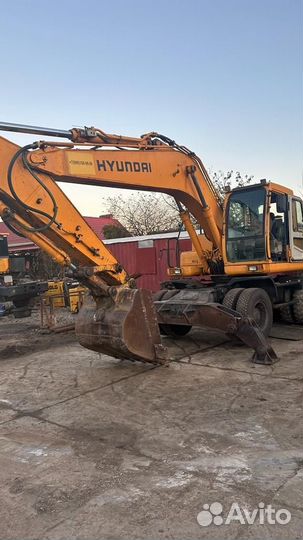 Колёсный экскаватор Hyundai R200W-7, 2007