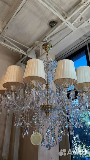 Люстра хрустальная чехия. Artglass