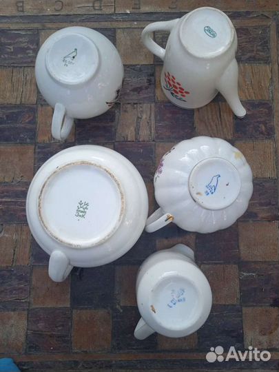 Посуда фарфор СССР