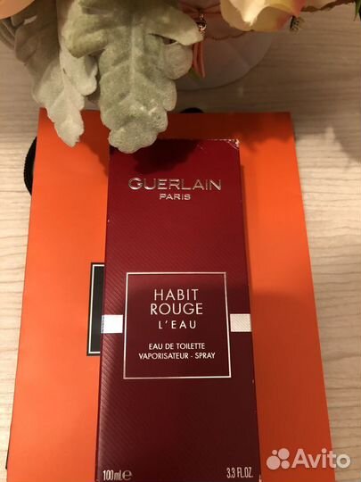 Туалетная вода Habit Rouge L'eau 100 мл