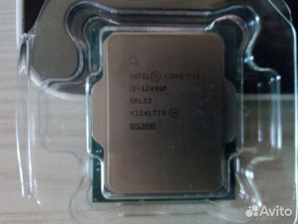 Процессор 12400f новый