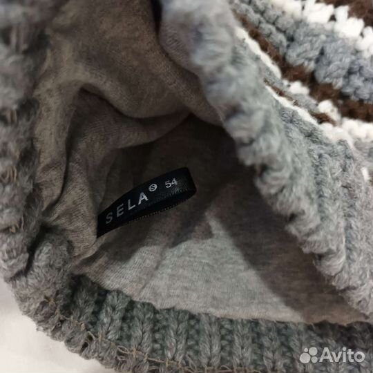 Комплект шапка и шарф