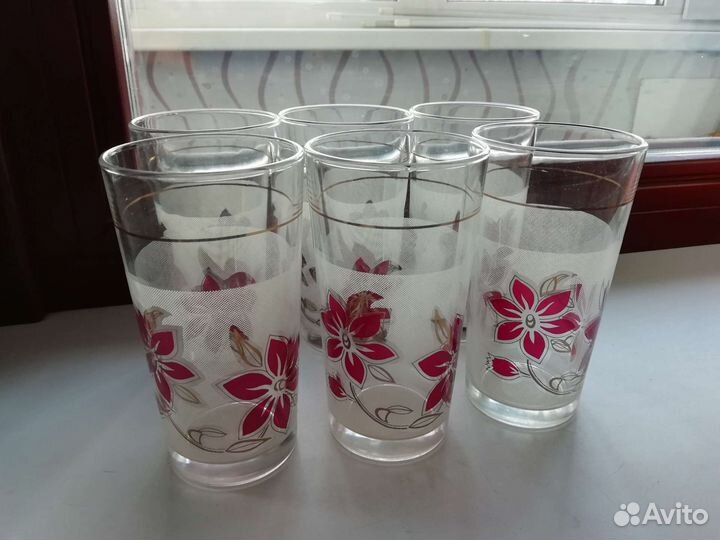 Стаканы, розетка для варенья