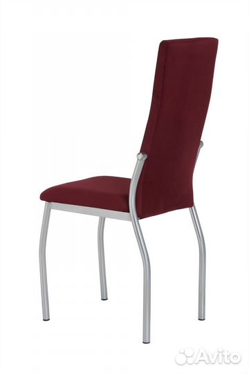 Стул пекин хром/тк. Киви 66 винный