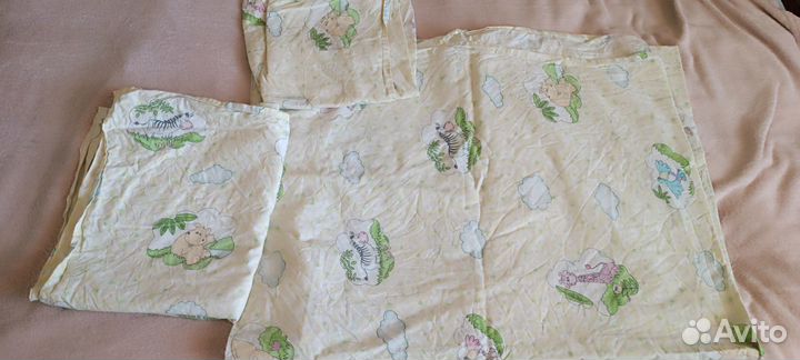 Комплект белья в детскую кроватку
