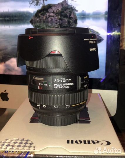 Объектив canon еf 24-70mm f/4L IS USM