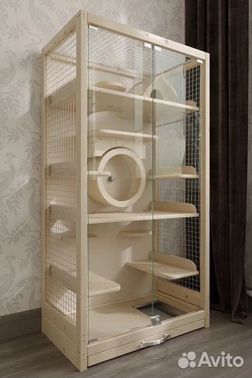 Витрина для шиншилл, белок дегу