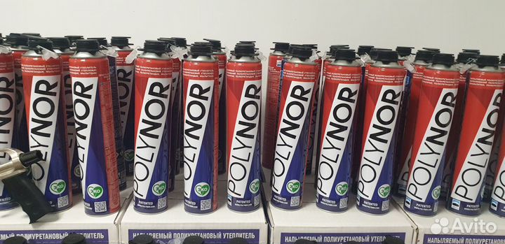 Напыляемый утеплитель polynor
