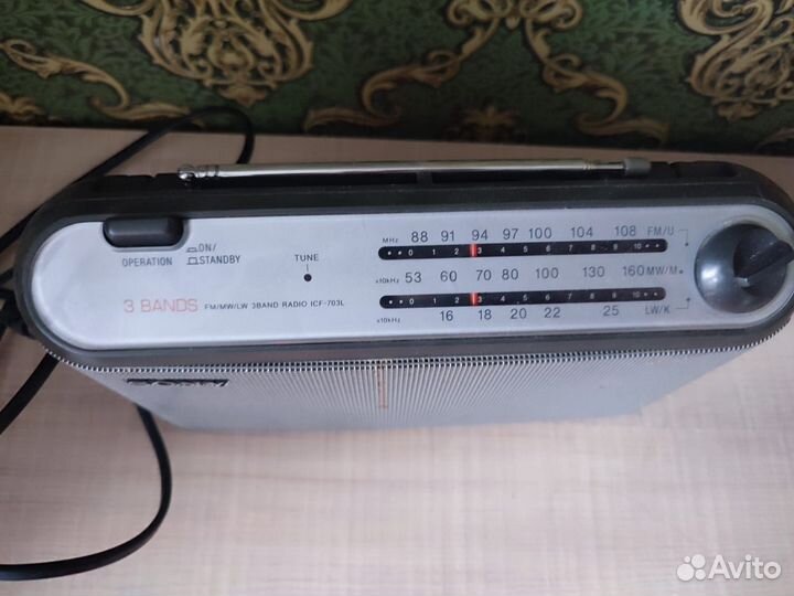 Карманный радиоприемник sony icf-703l