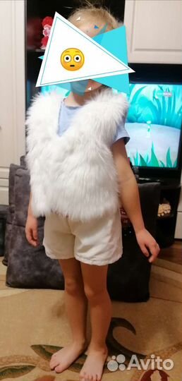 Новогодний костюм зайчика