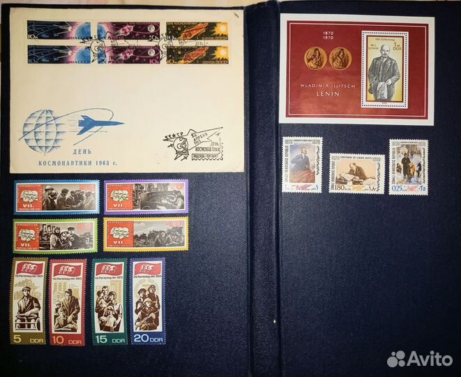 Марки Ленин. 1924-1970 гг