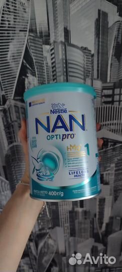 Детское питание смесь нан