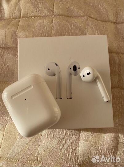 Беспроводные наушники apple airpods 2 оригинал