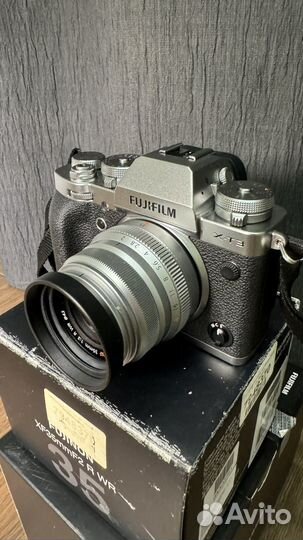 Fujifilm X-T3 Silver Русское Меню
