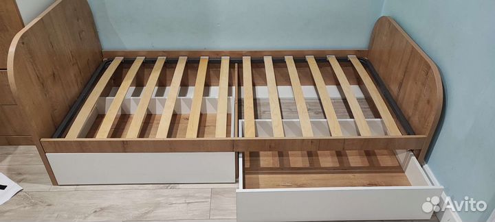 Детская кровать от 3 лет с матрасом бу
