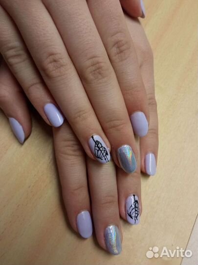 Маникюр с укреплением