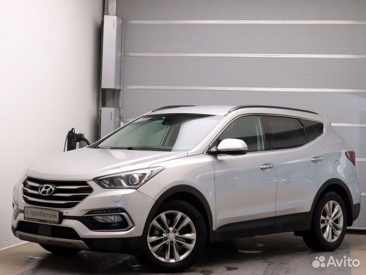 Hyundai Santa Fe 2.2 AT, 2016, 83 301 км