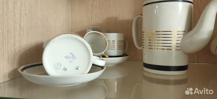 Сервизы кофейные Вербилки дфз / Полонное СССР