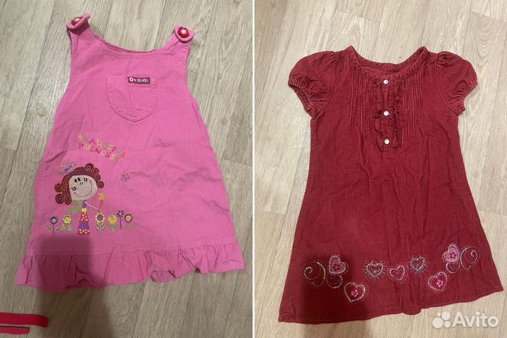 Одежда на девочку 2-3 года пакетом