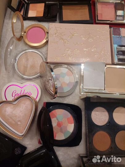 Пудра,румяна,бронзер