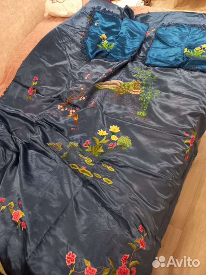 Покрывало на 2 х спальную кровать бу