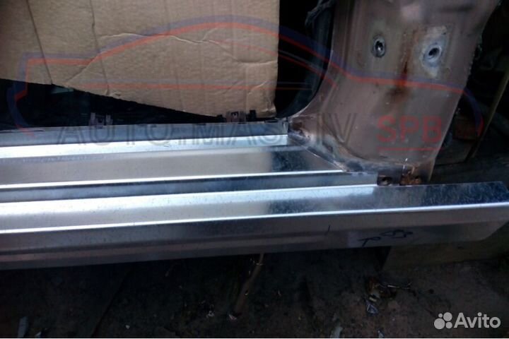 Кузовные пороги Geely Emgrand EC7 1 дорест