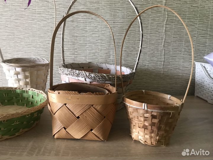 Плетёные корзинки