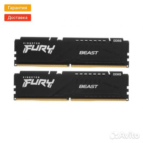 Память оперативная DDR5 Kingston 32GB (KF556C40BBK