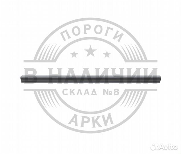 Порог Chevrolet Suburban 8-9 левый