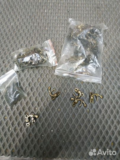 Замок крючек декоративный для шкатулки